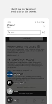 Gap android App screenshot 4